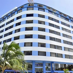 On Vacation Blue Tone Hotel